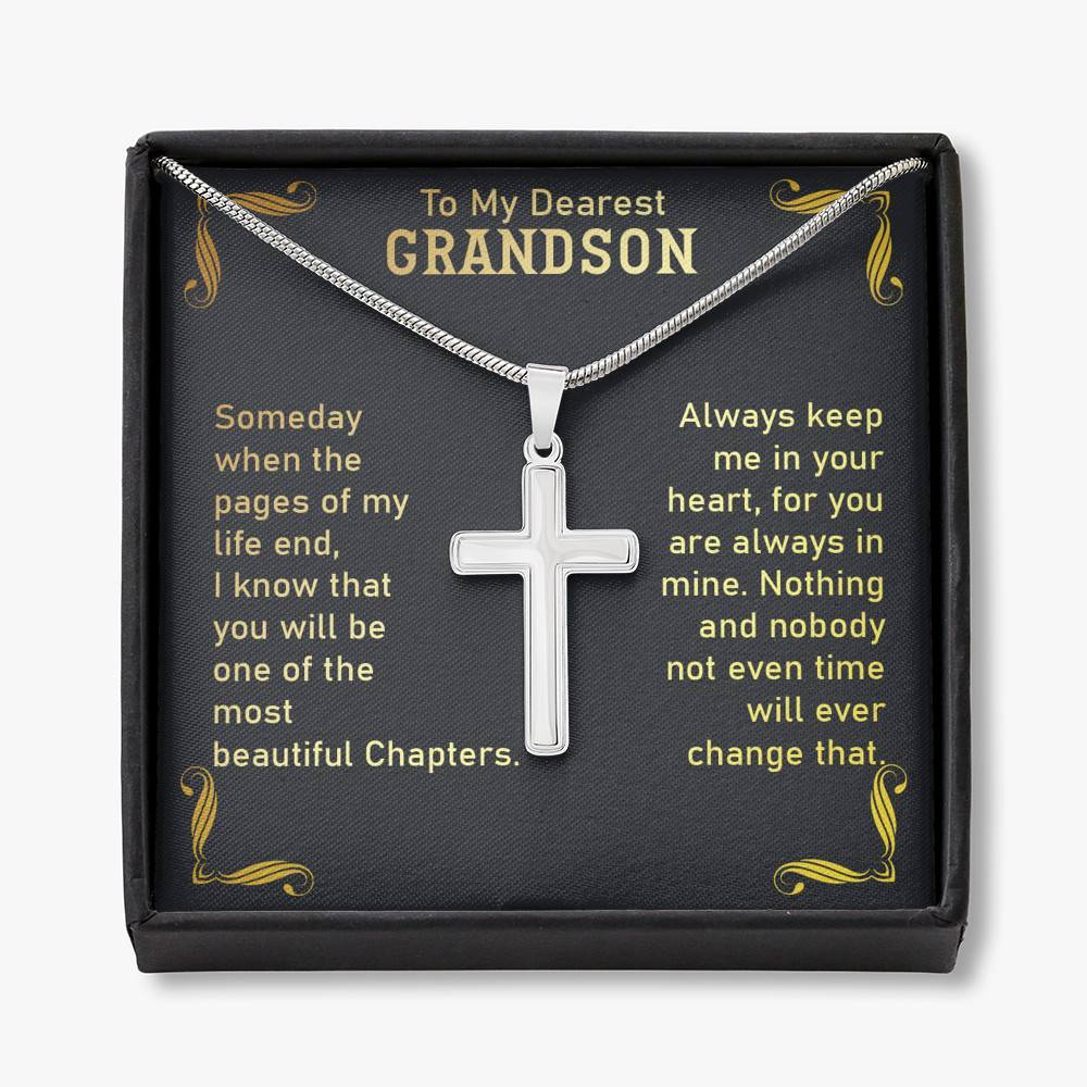 To My Dearest Grandson