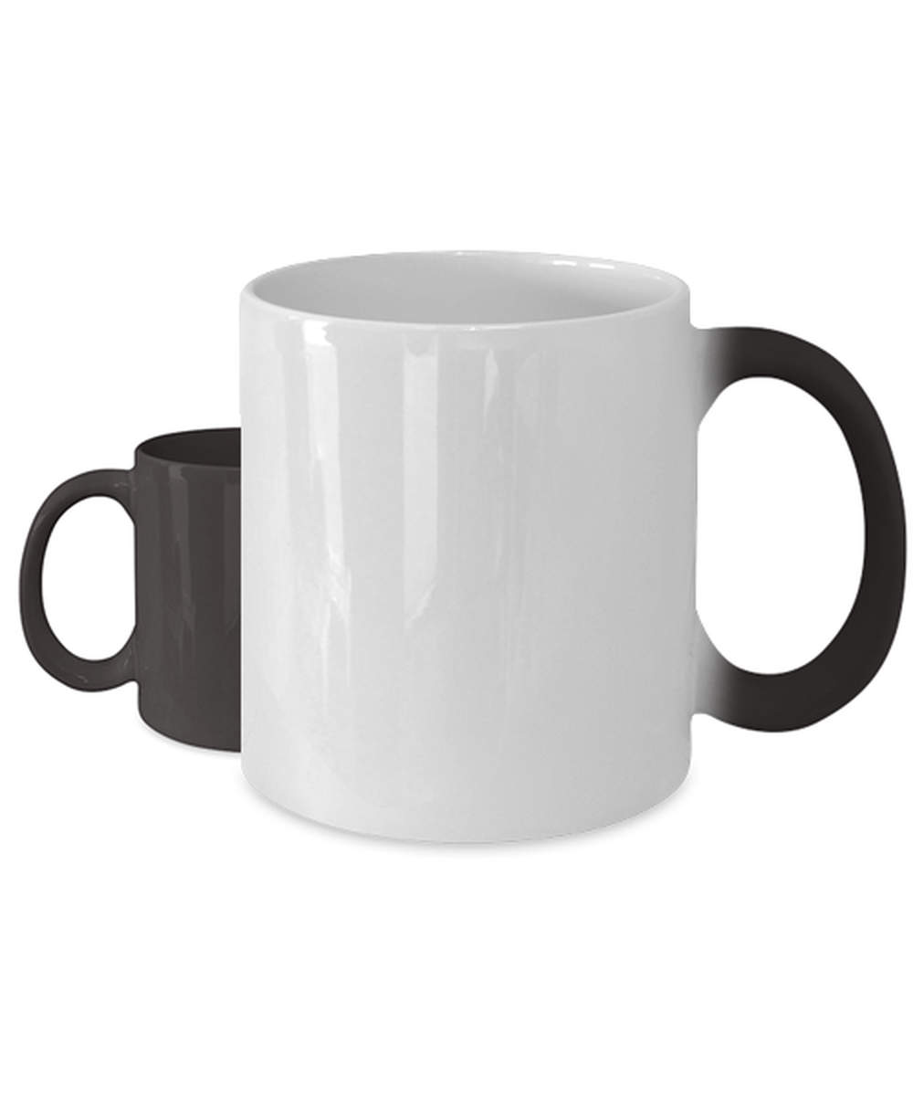 I hate morning people or morning or people, Color Changing Coffee Mug, Magic Coffee Cup. Model 60047