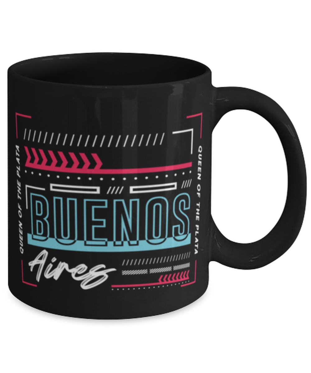Buenos Aires, black Coffee Mug, Coffee Cup 11oz. Model 60082