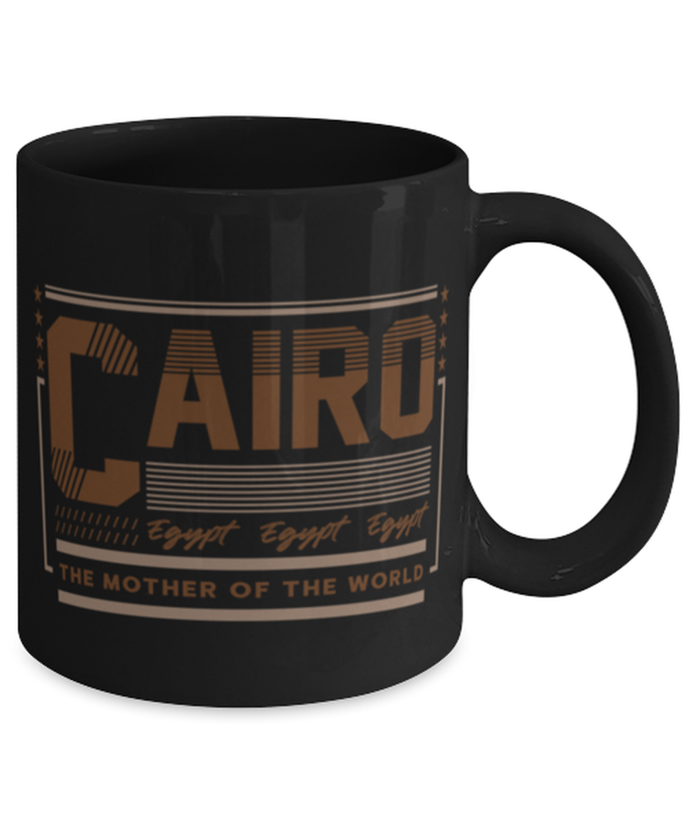 Cairo, black Coffee Mug, Coffee Cup 11oz. Model 60082