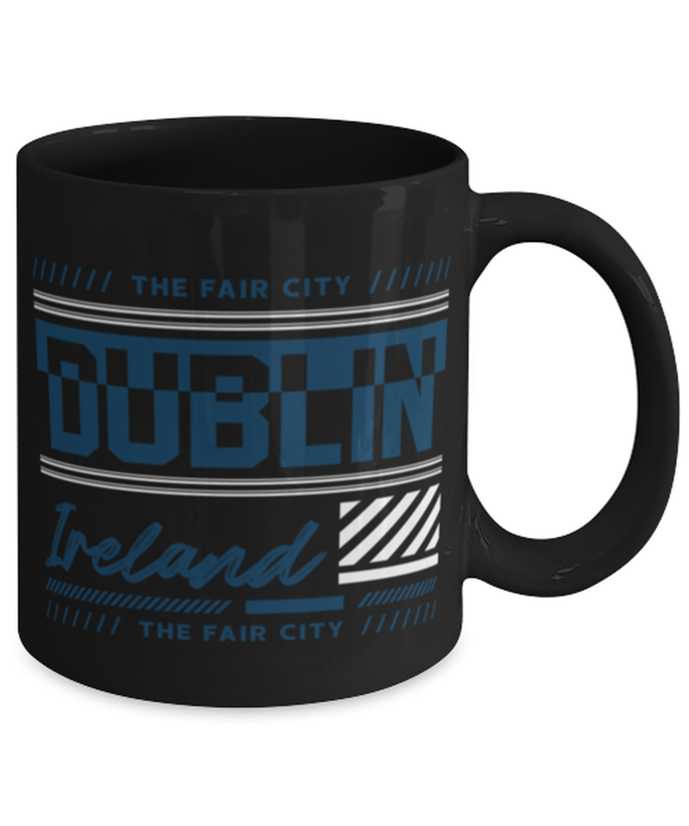 Dublin, black Coffee Mug, Coffee Cup 11oz. Model 60082