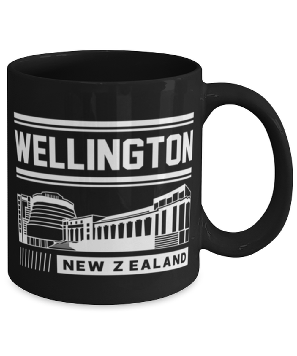 Wellington, black Coffee Mug, Coffee Cup 11oz. Model 60082