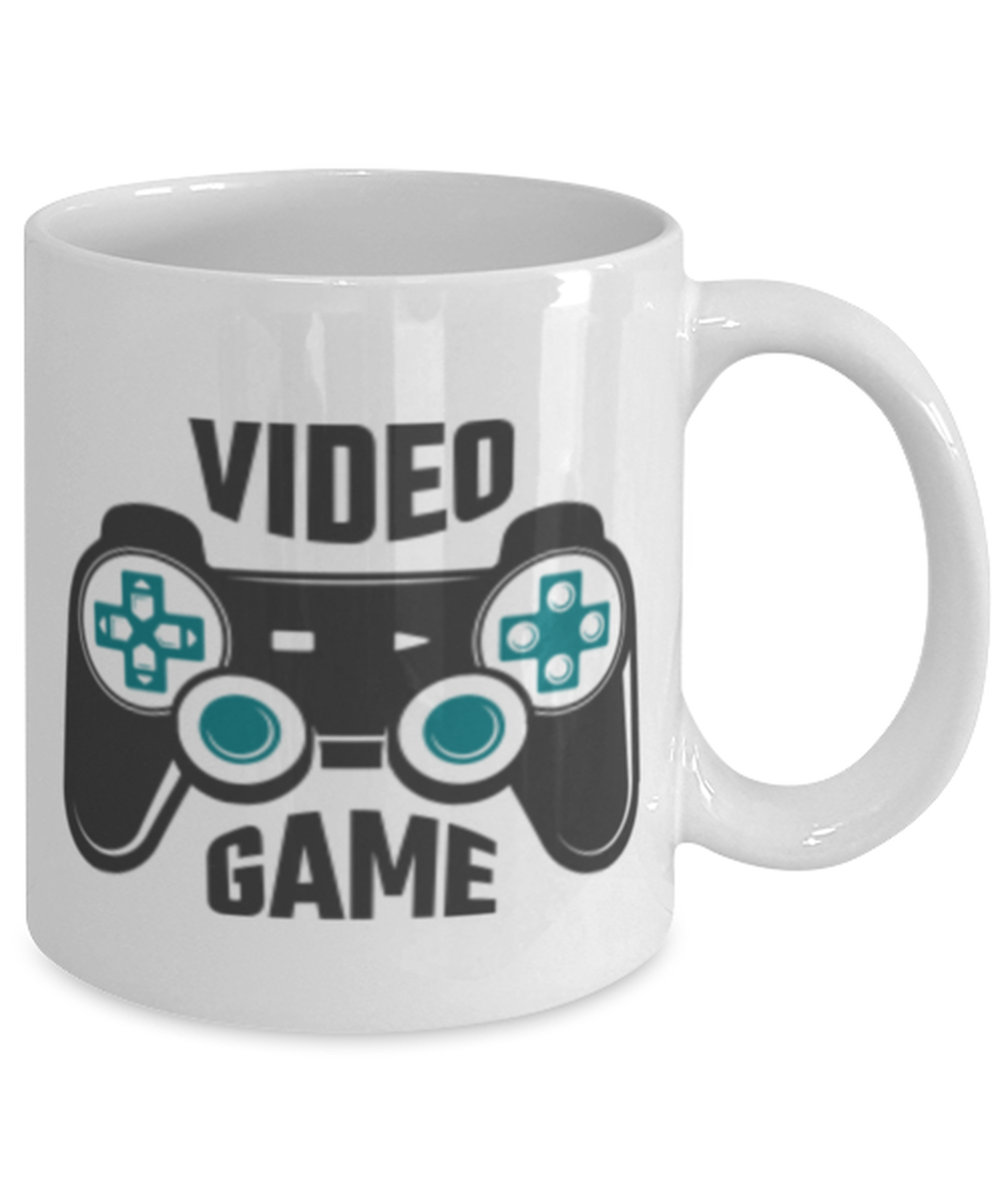 video game, white Coffee Mug, Coffee Cup 11oz. Model 60089