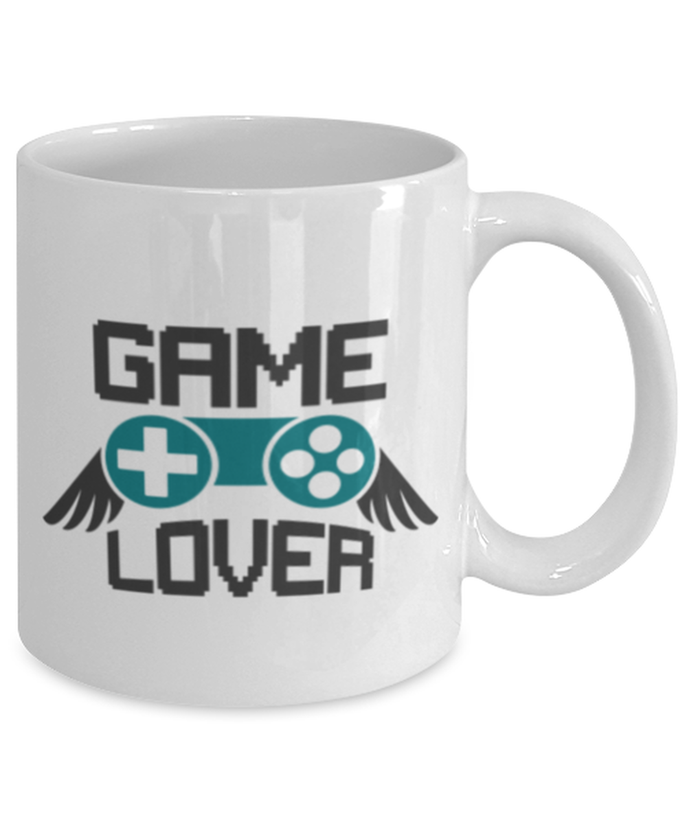 game lover, white Coffee Mug, Coffee Cup 11oz. Model 60089