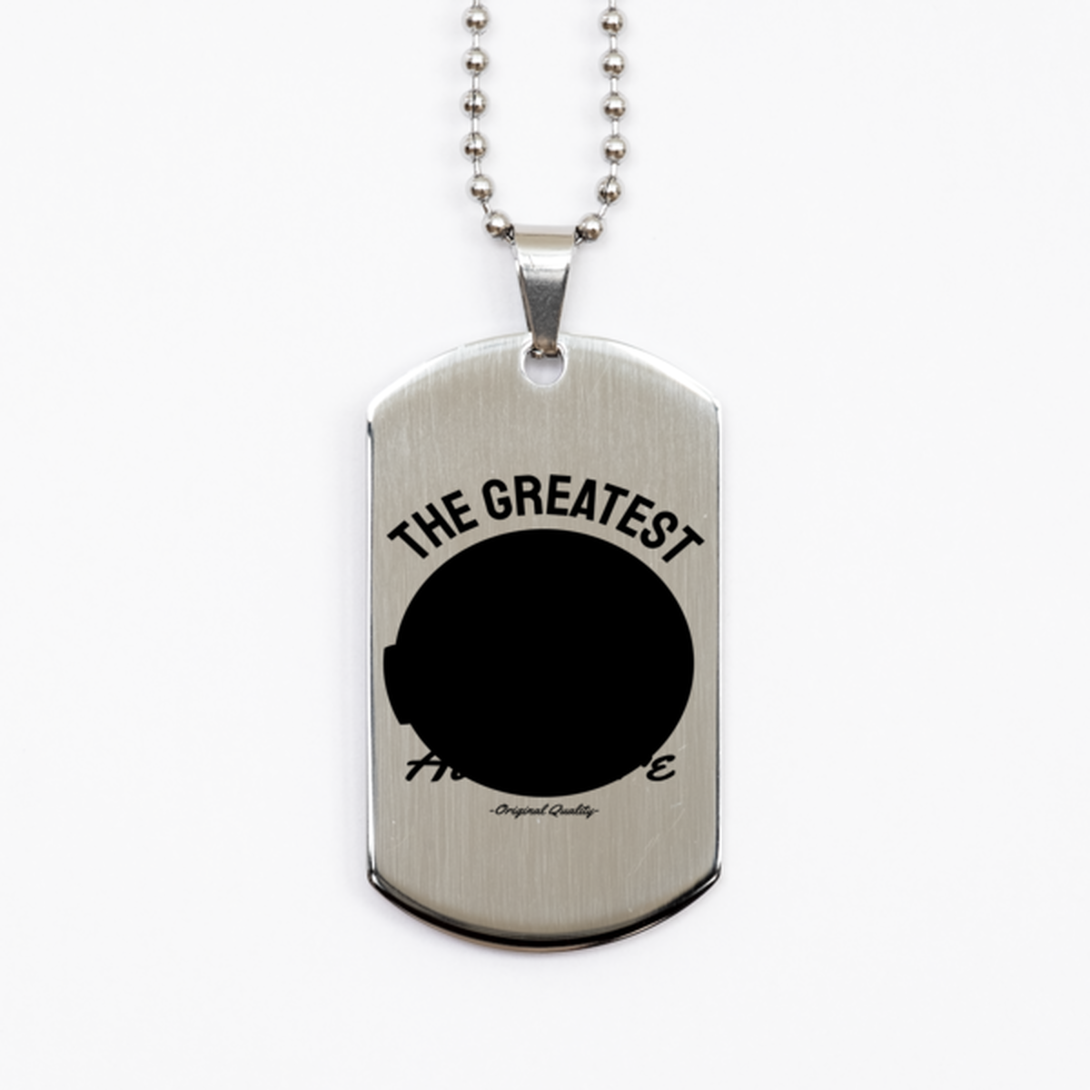 The Greatest Adventure, Silver Dog Tag. Model 60067
