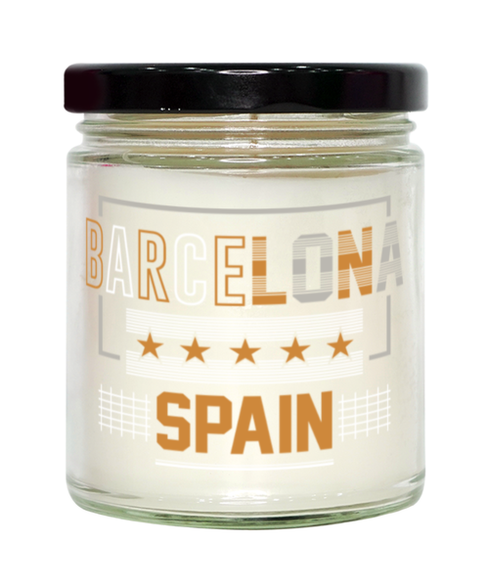 Barcelona, Vanilla Candle. Model 60081
