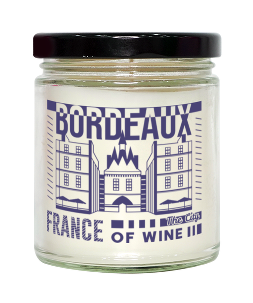 Bordeaux, Vanilla Candle. Model 60081