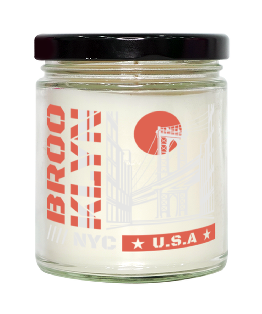 Brooklyn, Vanilla Candle. Model 60081