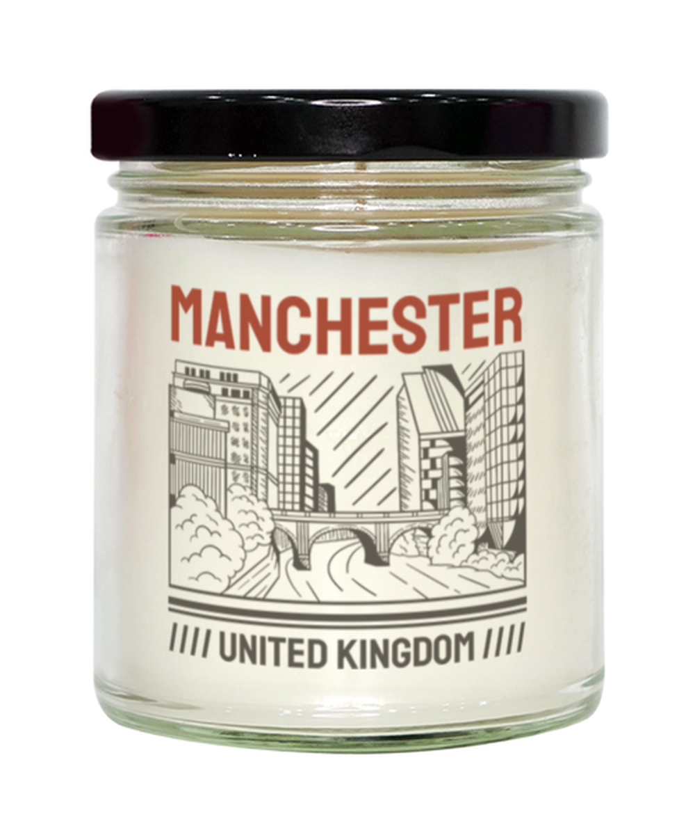 Manchester, Vanilla Candle. Model 60081
