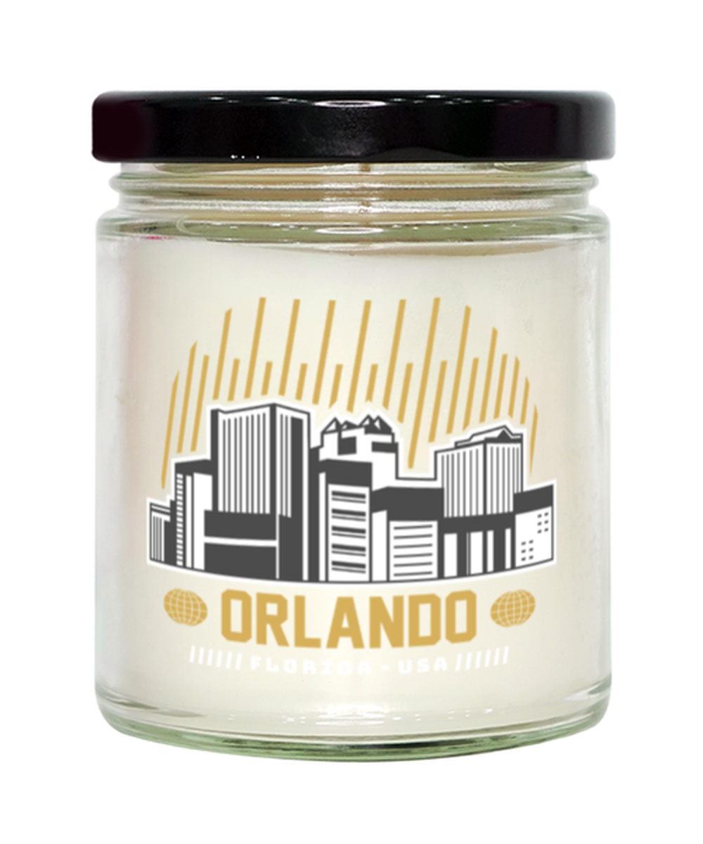 Orlando, Vanilla Candle. Model 60081