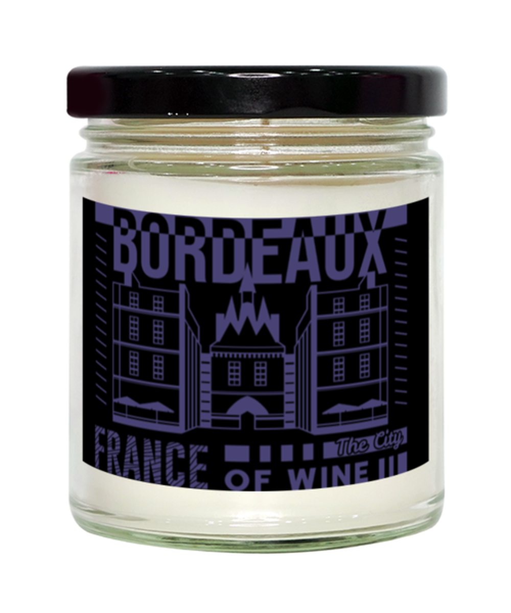 Bordeaux, Vanilla Candle. Model 60084