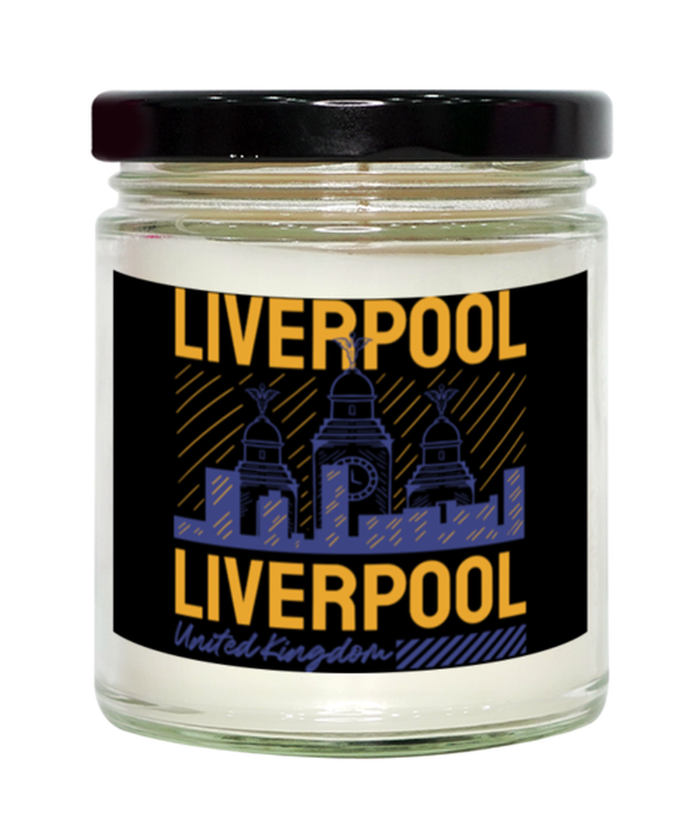 Liverpool, Vanilla Candle. Model 60084