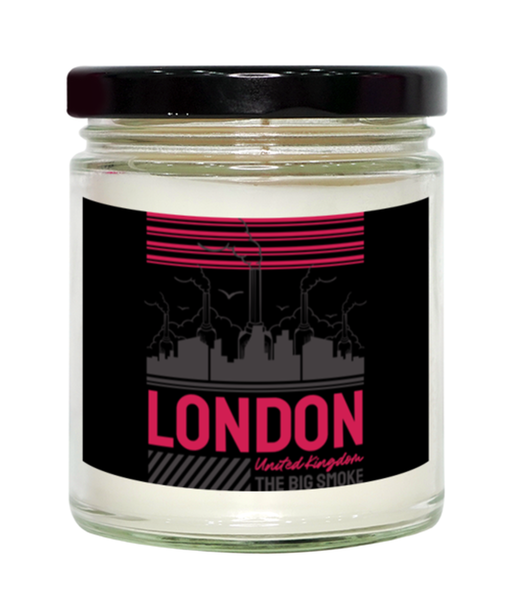London, Vanilla Candle. Model 60084