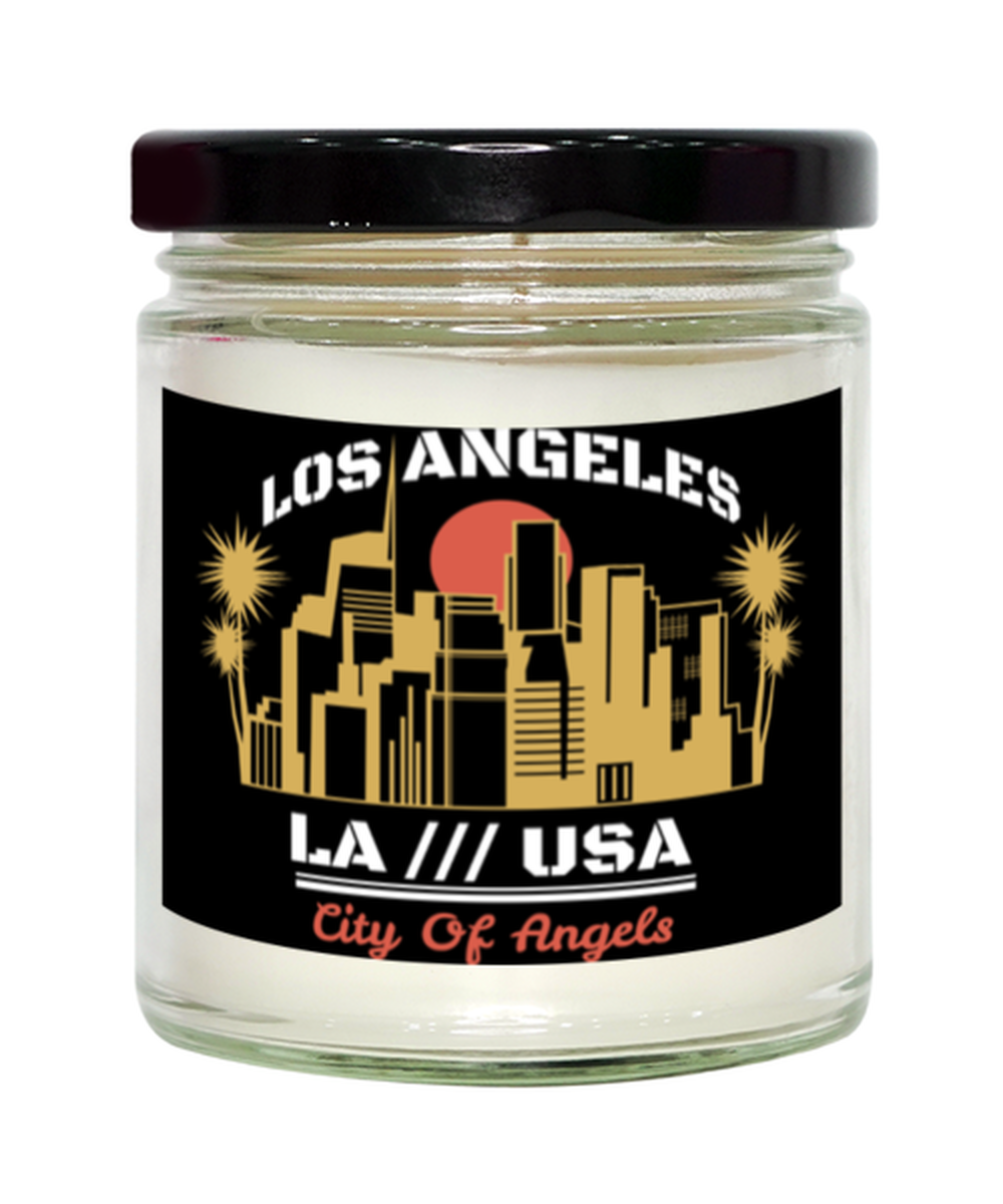 Los Angeles, Vanilla Candle. Model 60084