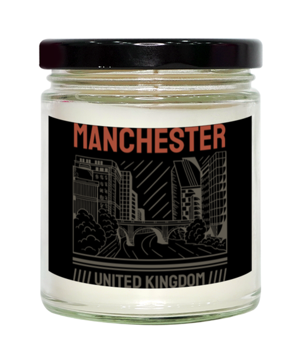 Manchester, Vanilla Candle. Model 60084