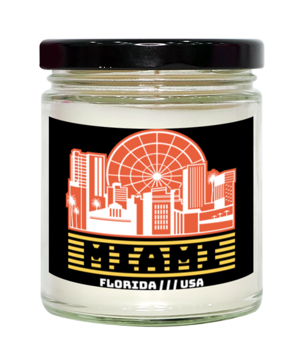 Miami, Vanilla Candle. Model 60084