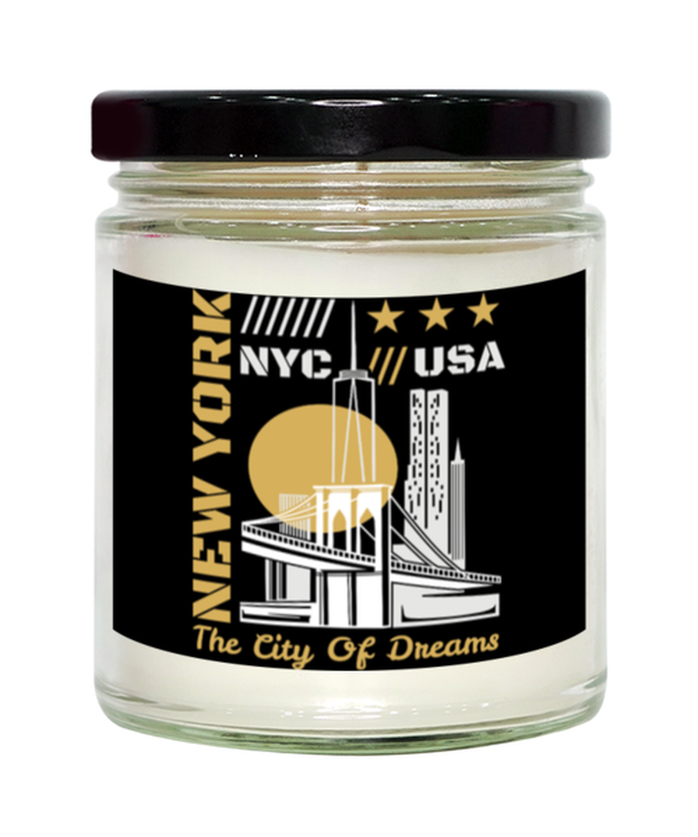 New York, Vanilla Candle. Model 60084