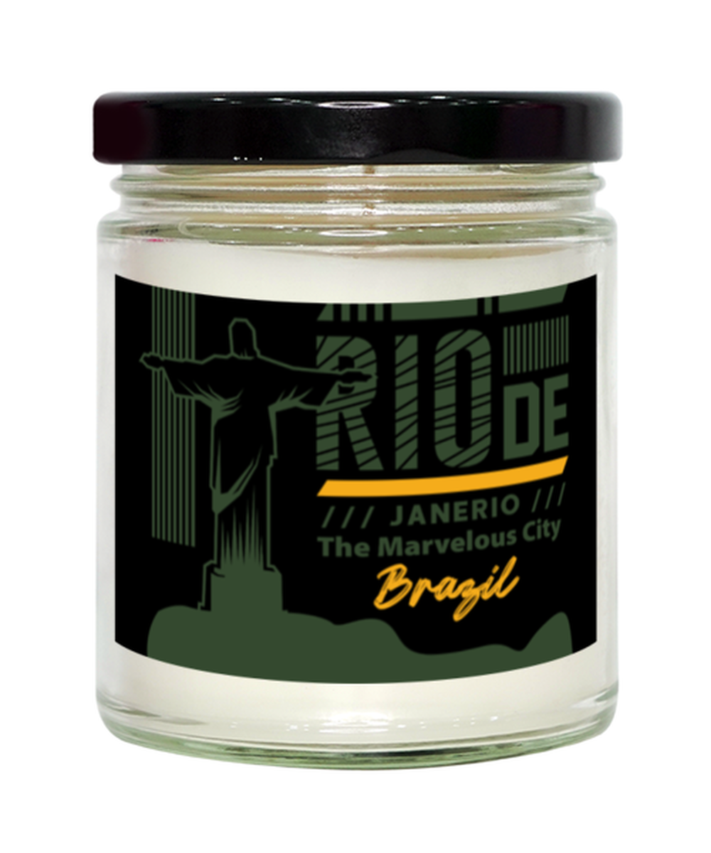 Rio de Janerio, Vanilla Candle. Model 60084