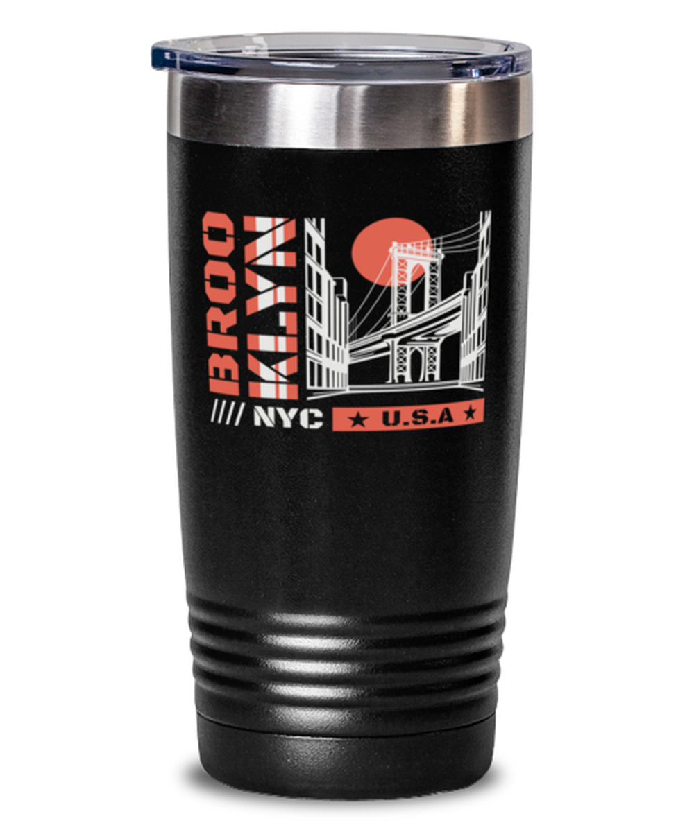 Brooklyn, black Tumbler 20oz. Model 60082