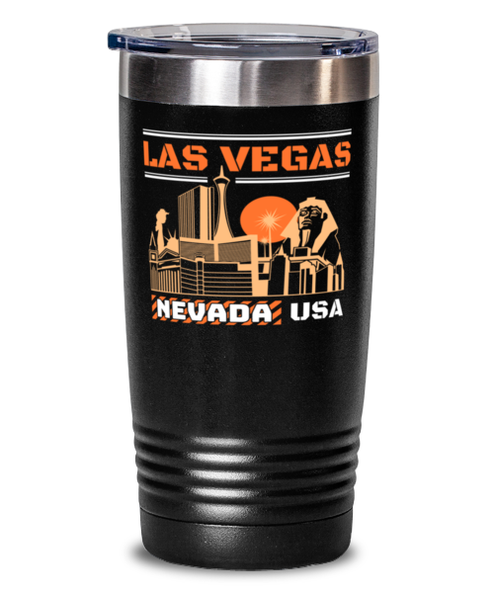 Las Vegas, black Tumbler 20oz. Model 60082