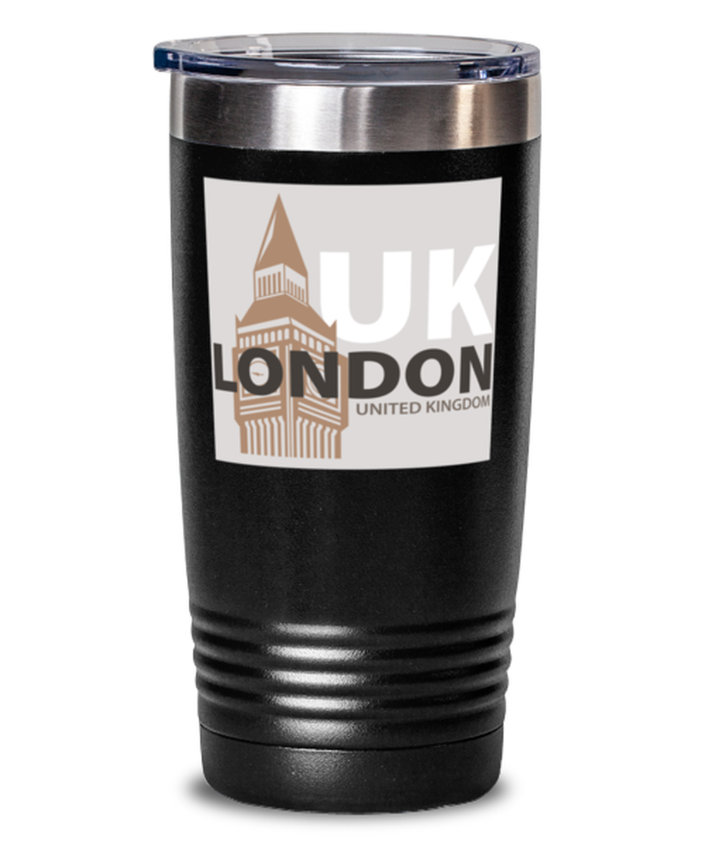 London 2, black Tumbler 20oz. Model 60082