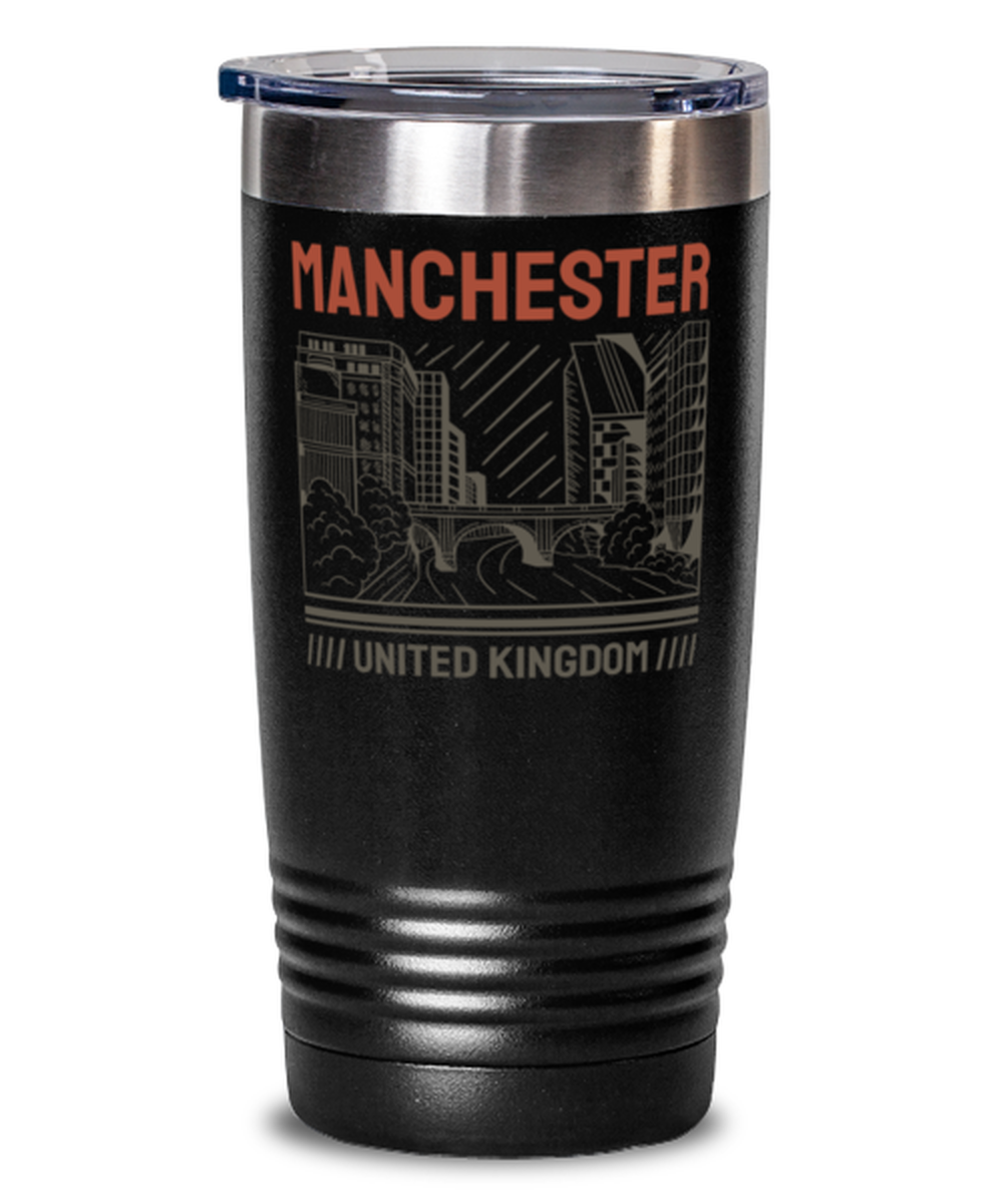 Manchester, black Tumbler 20oz. Model 60082