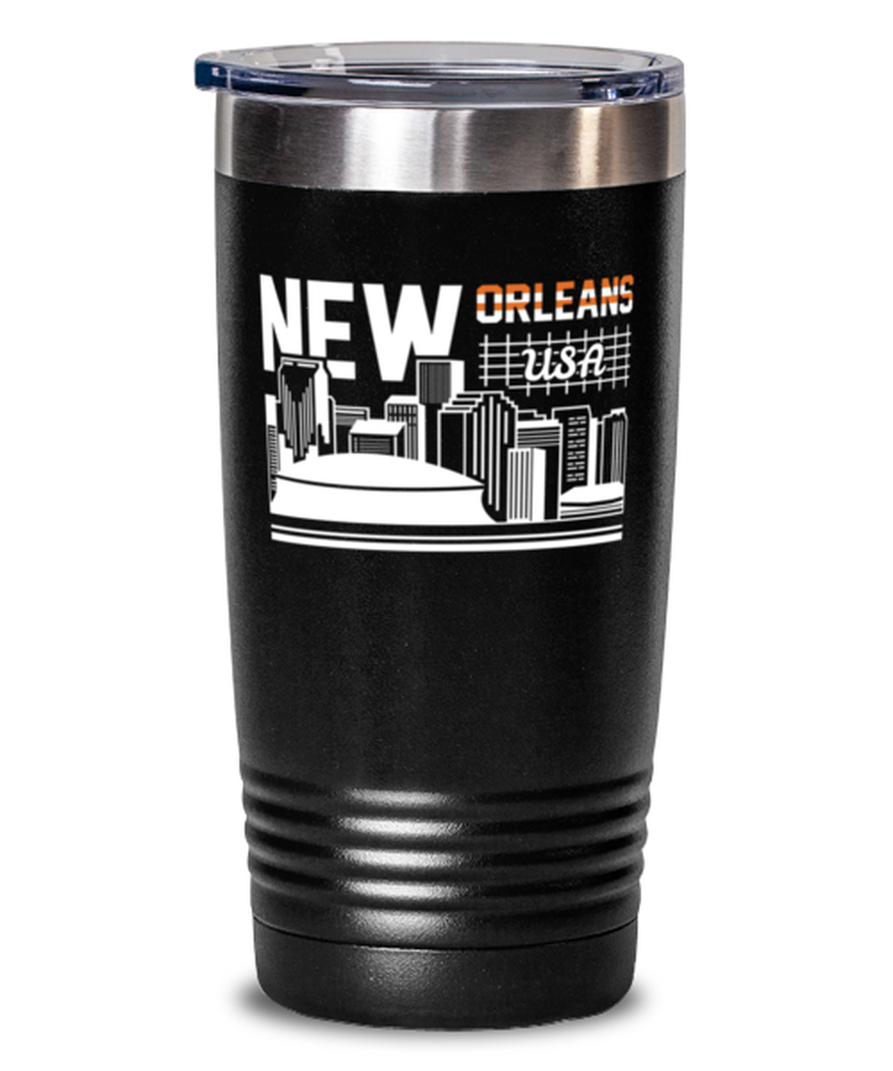 New Orleans, black Tumbler 20oz. Model 60082