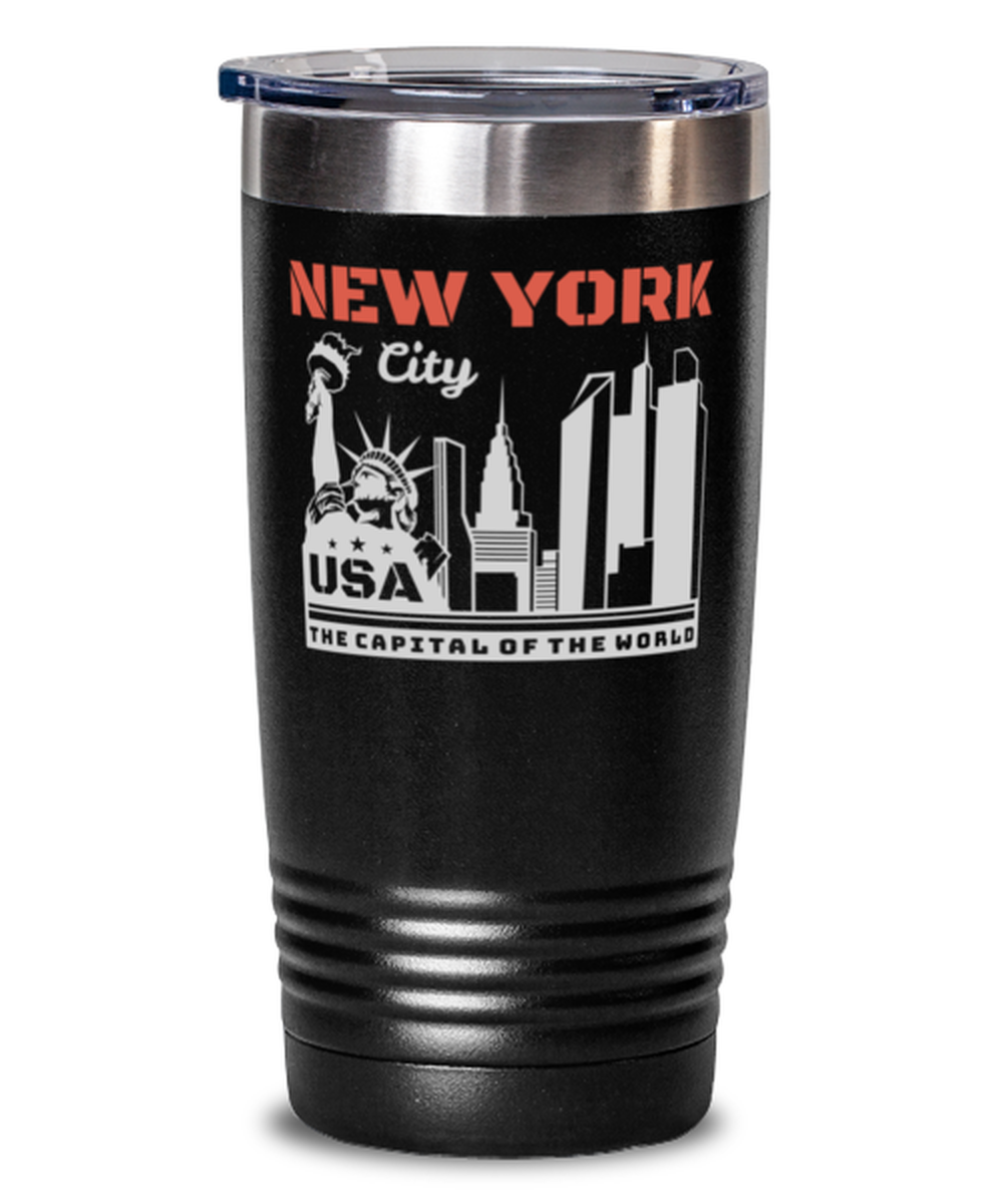 New York 2, black Tumbler 20oz. Model 60082