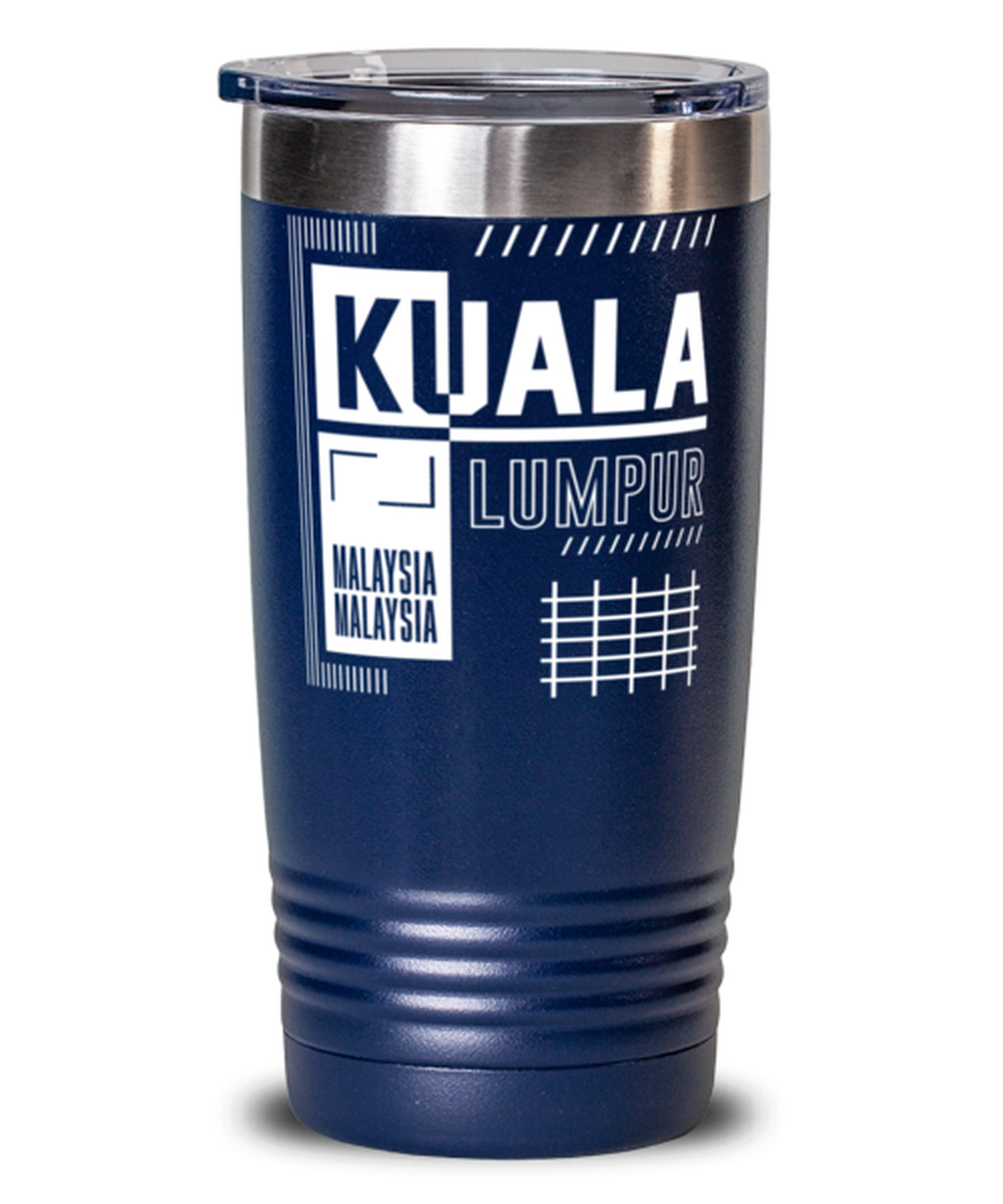 Kuala Lumpur, blue Tumbler 20oz. Model 60082