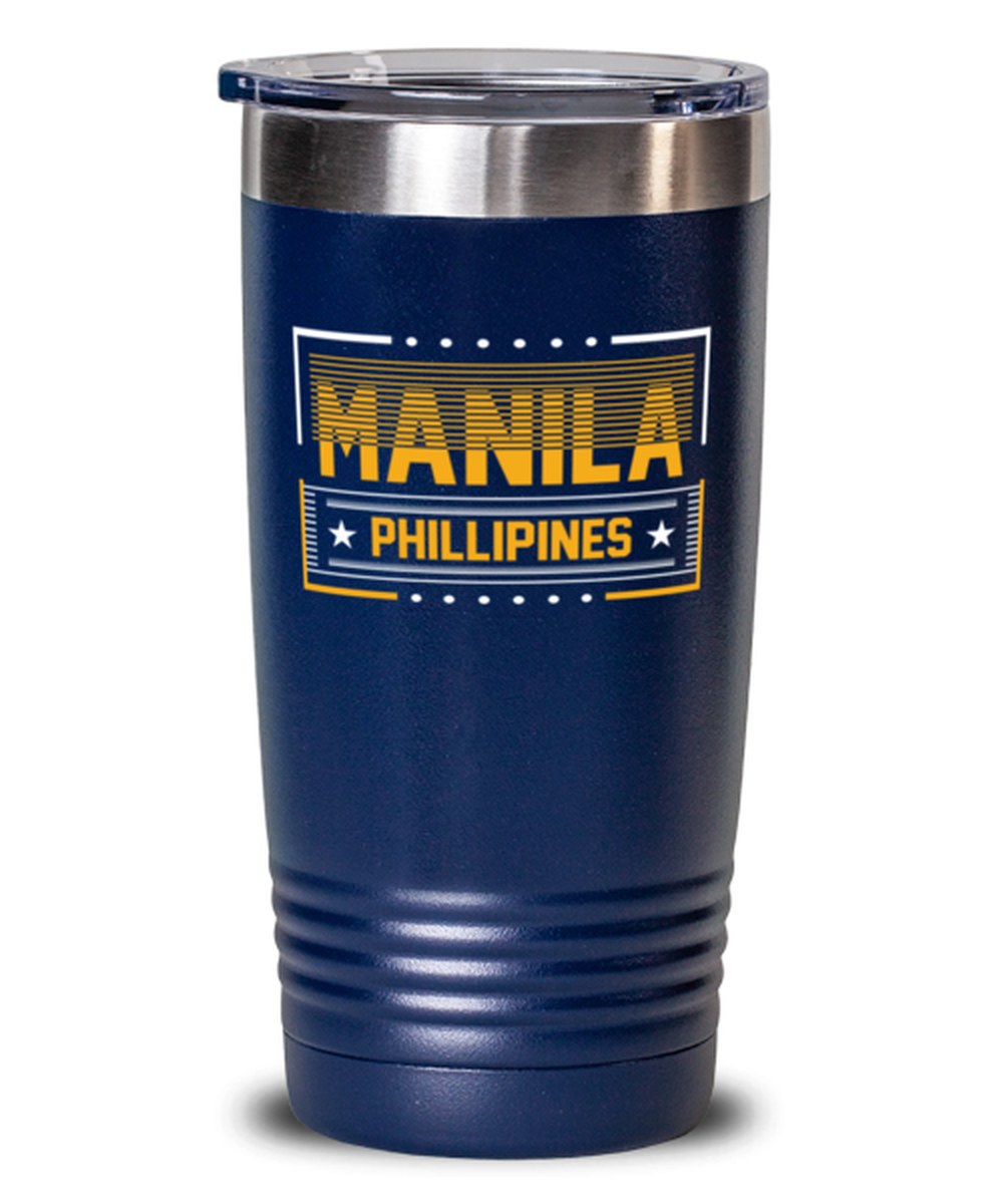Manila, blue Tumbler 20oz. Model 60082
