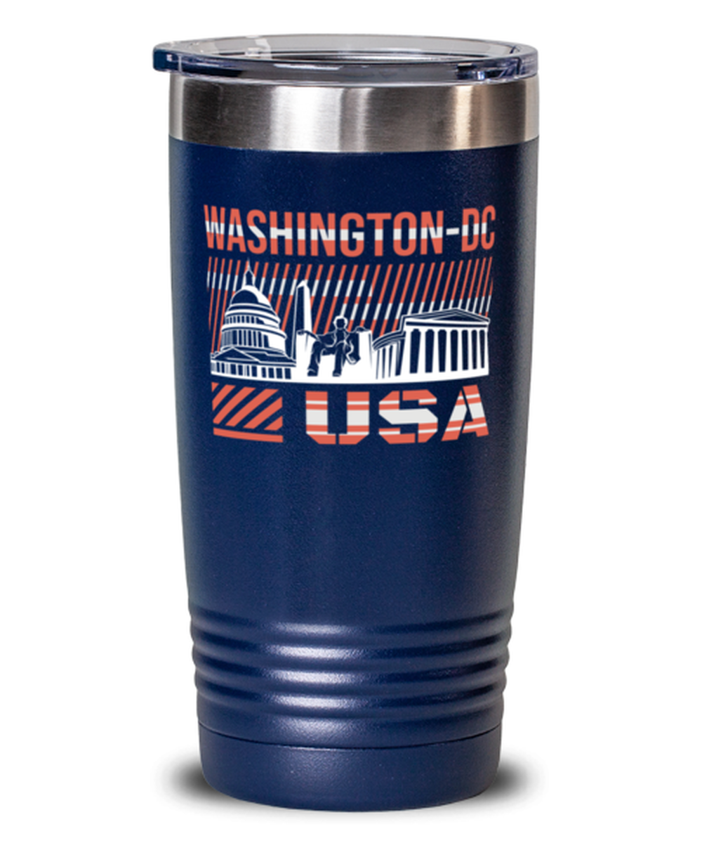 Washington DC, blue Tumbler 20oz. Model 60082