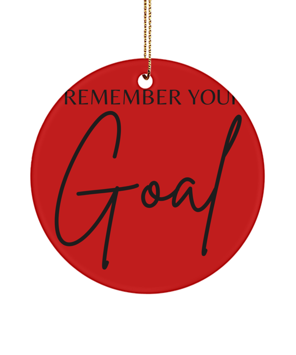 Holiday Blessings: Inspirational Ornament, red, Motivational Inspirational Christmas Holiday Ornament. Model 60096