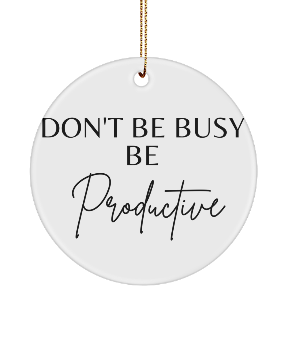 Christmas Cheer in Every Glittering Word, white, Motivational Inspirational Christmas Holiday Ornament. Model 60096