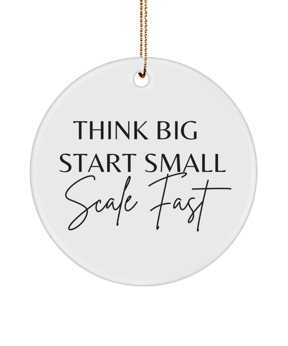 Celebrate Joy: Inspirational Christmas Decor, white, Motivational Inspirational Christmas Holiday Ornament. Model 60096
