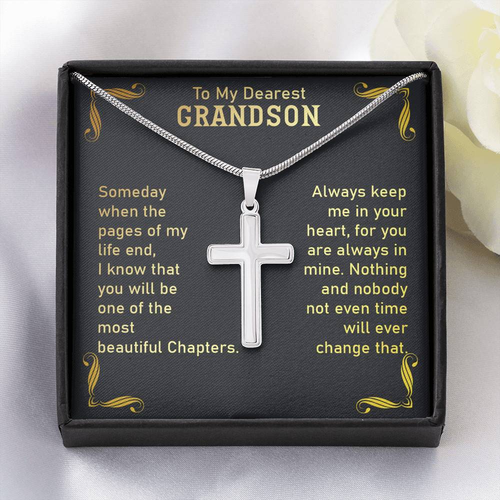 To My Dearest Grandson
