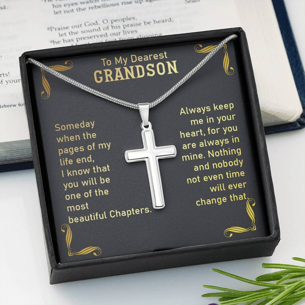 To My Dearest Grandson