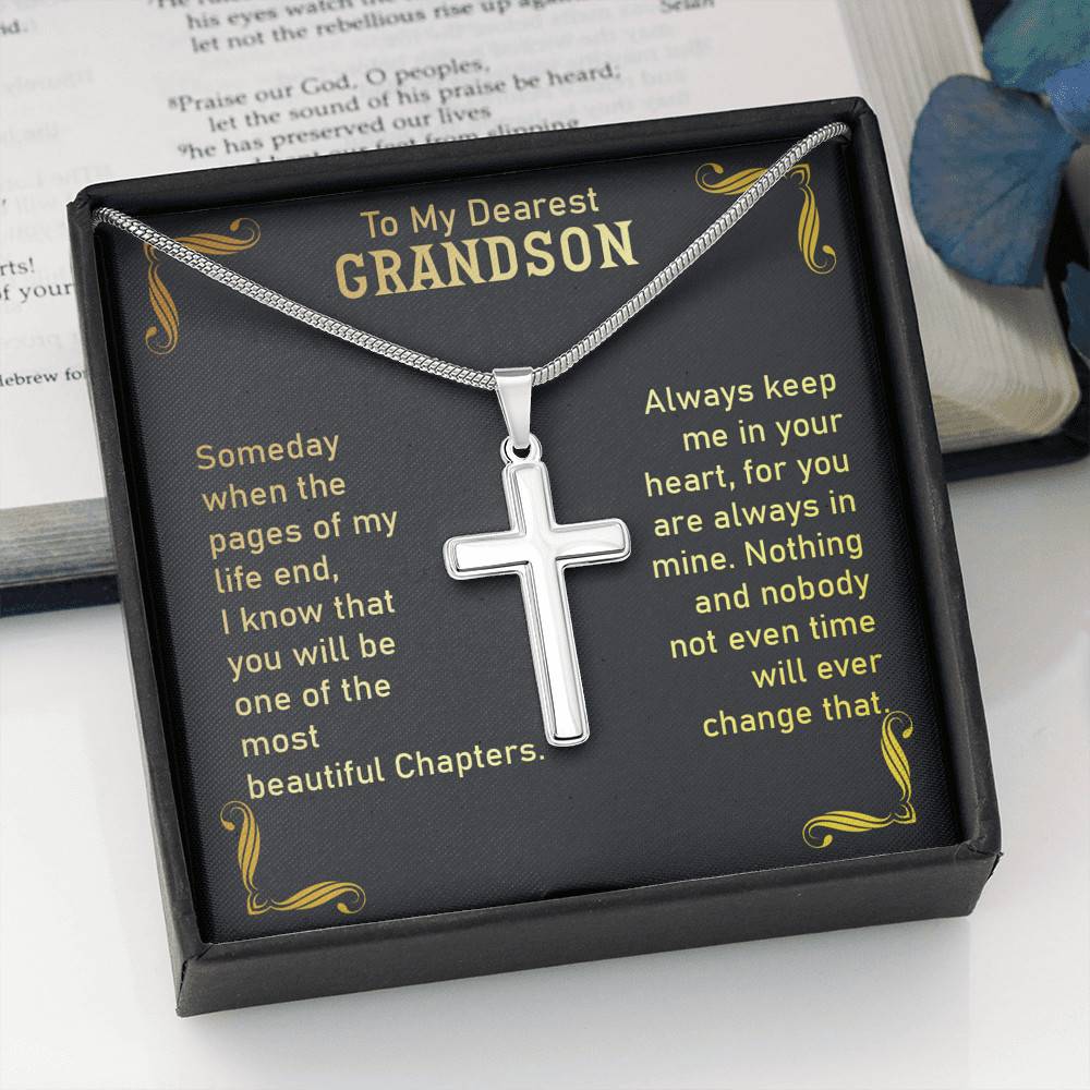 To My Dearest Grandson