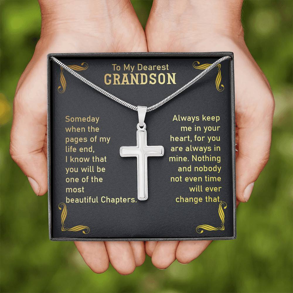 To My Dearest Grandson