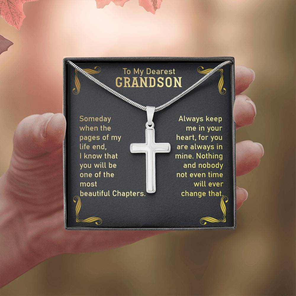 To My Dearest Grandson