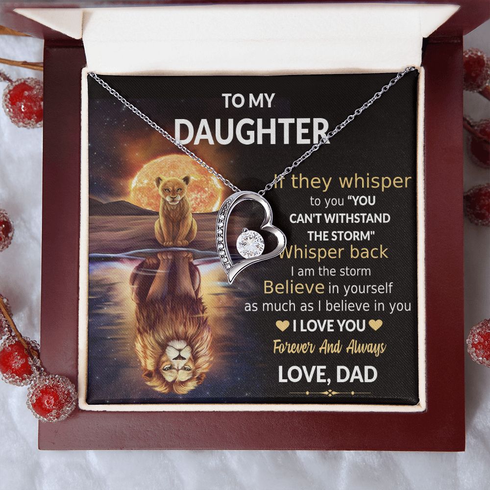 To my daughter - whisper back - model SH 64031-810