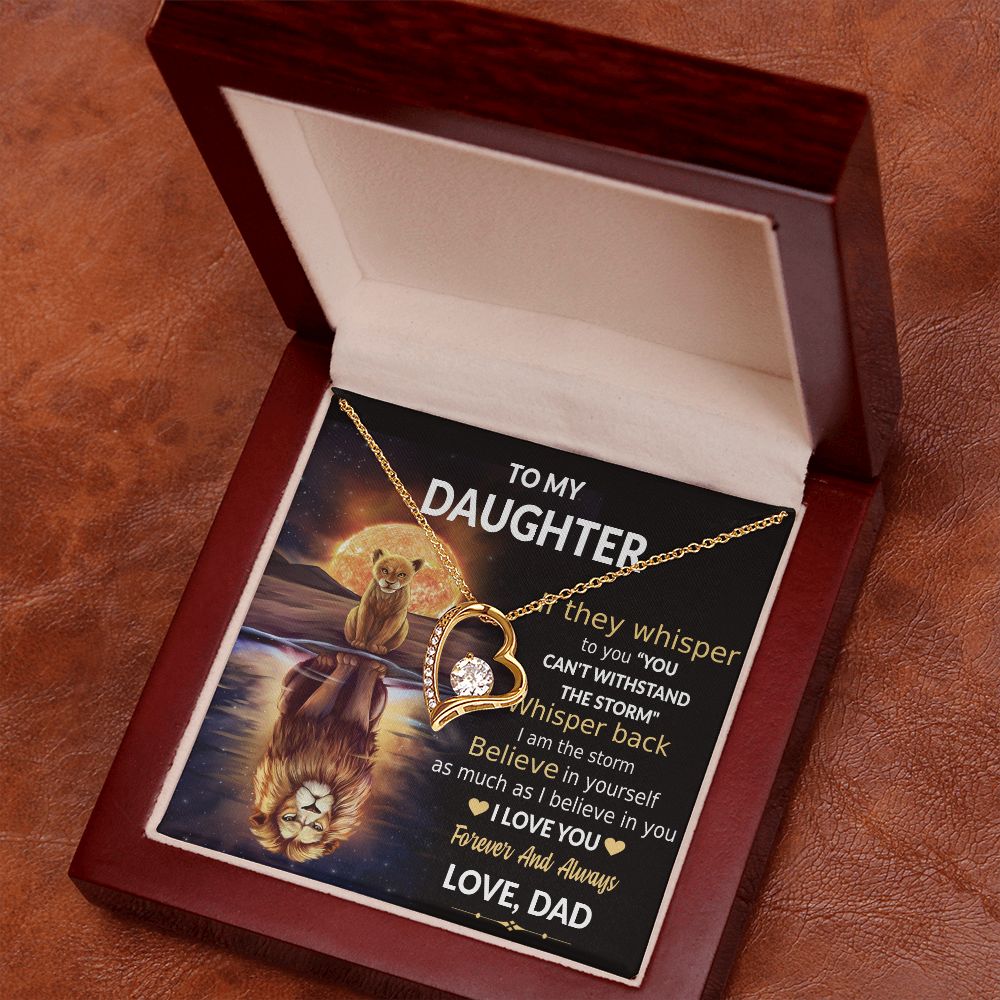 To my daughter - whisper back - model SH 64031-810