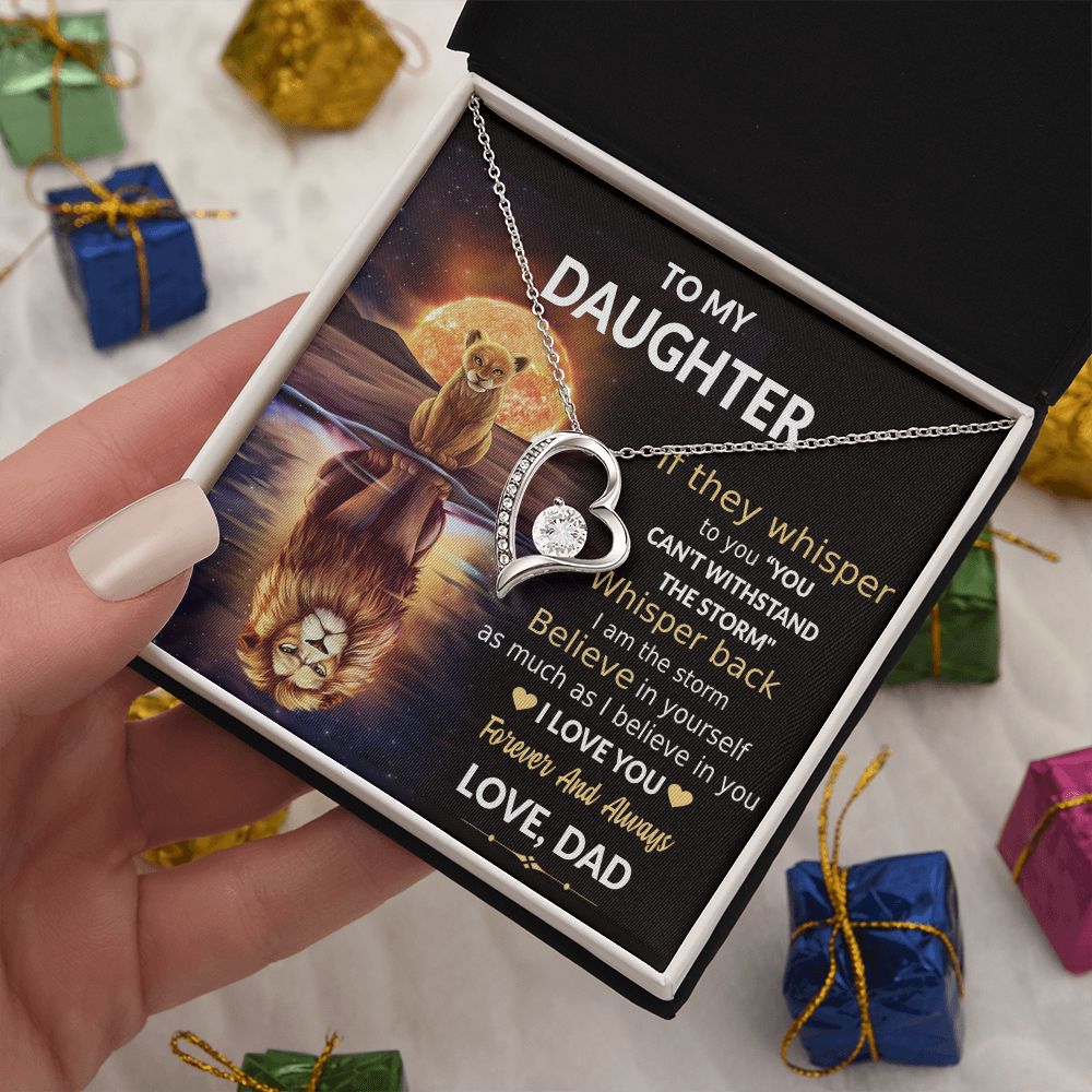 To my daughter - whisper back - model SH 64031-810