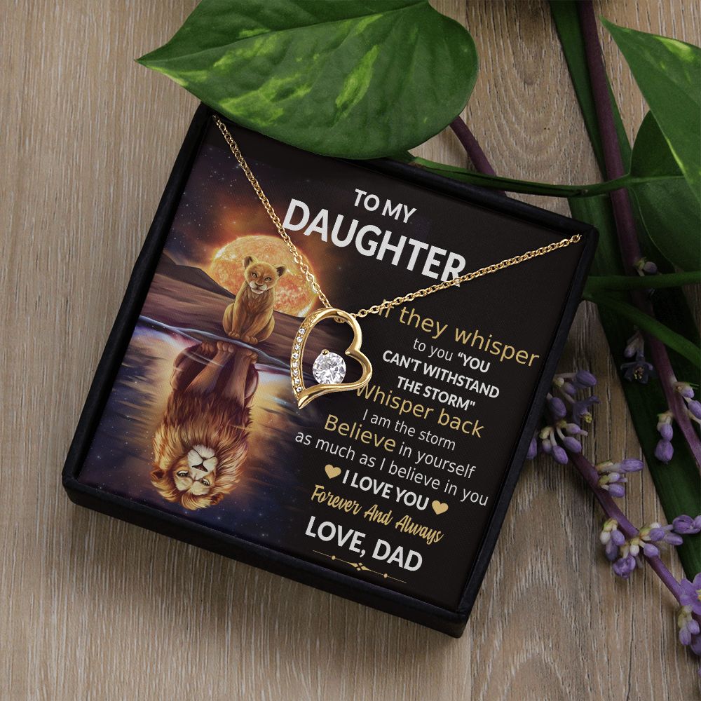 To my daughter - whisper back - model SH 64031-810