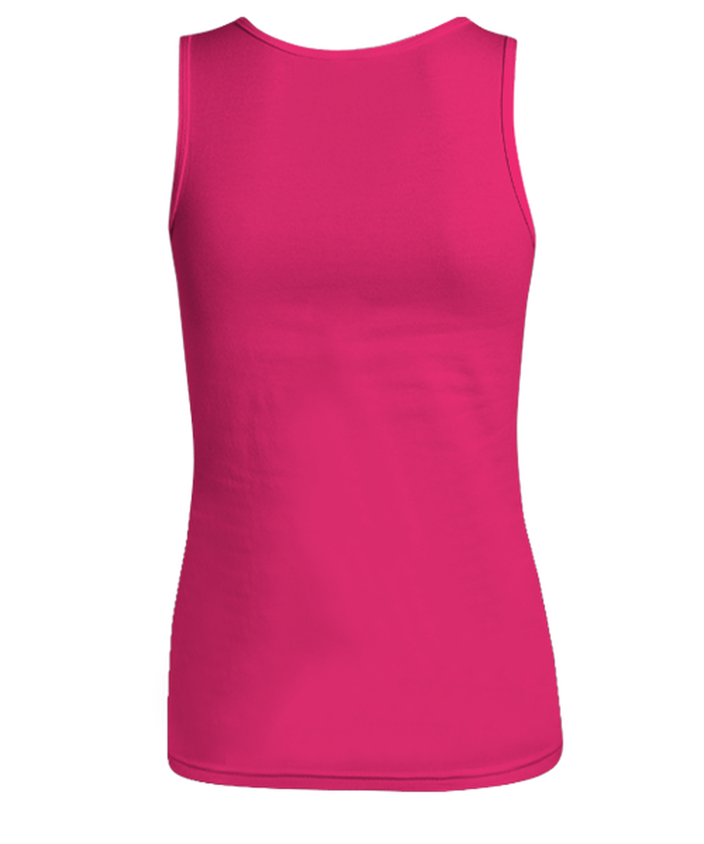 Worlds best mom, heliconia Women's Tank Top. Model 60045