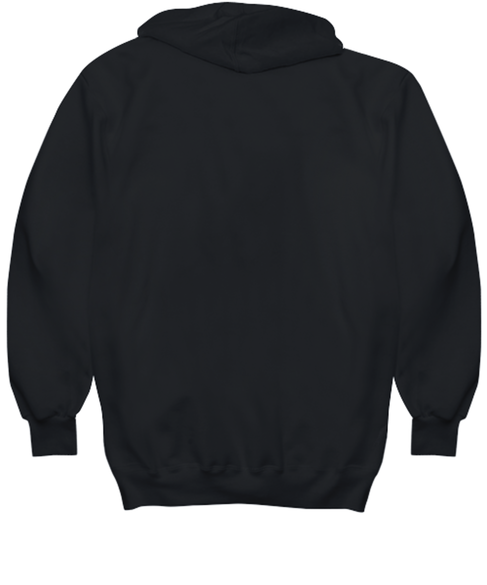 You are so lucky to have me , black hoodie. Model 60056