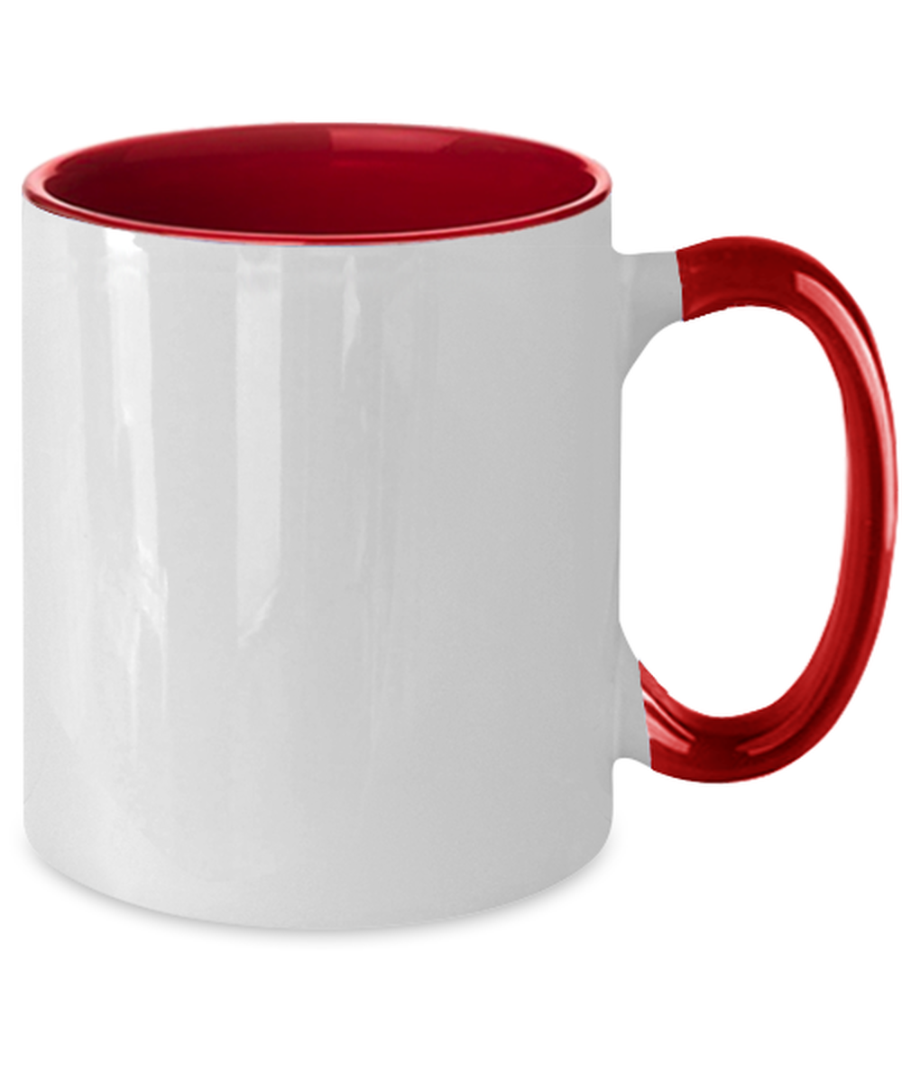 You're cute and all but i'm not sharing my coffee-01, red Two Tone Coffee Mug. Model 60066