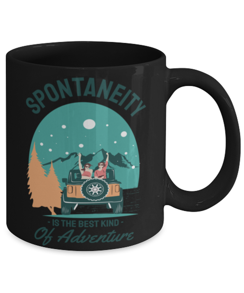 Stay Wild, black Coffee Mug, Coffee Cup 11oz. Model 60071