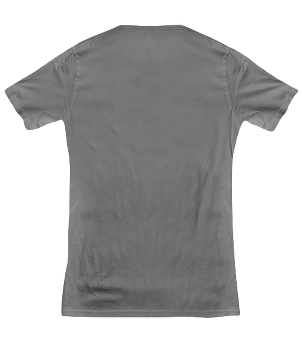 Just here for XP , ash Vneck Tee. Model 60077
