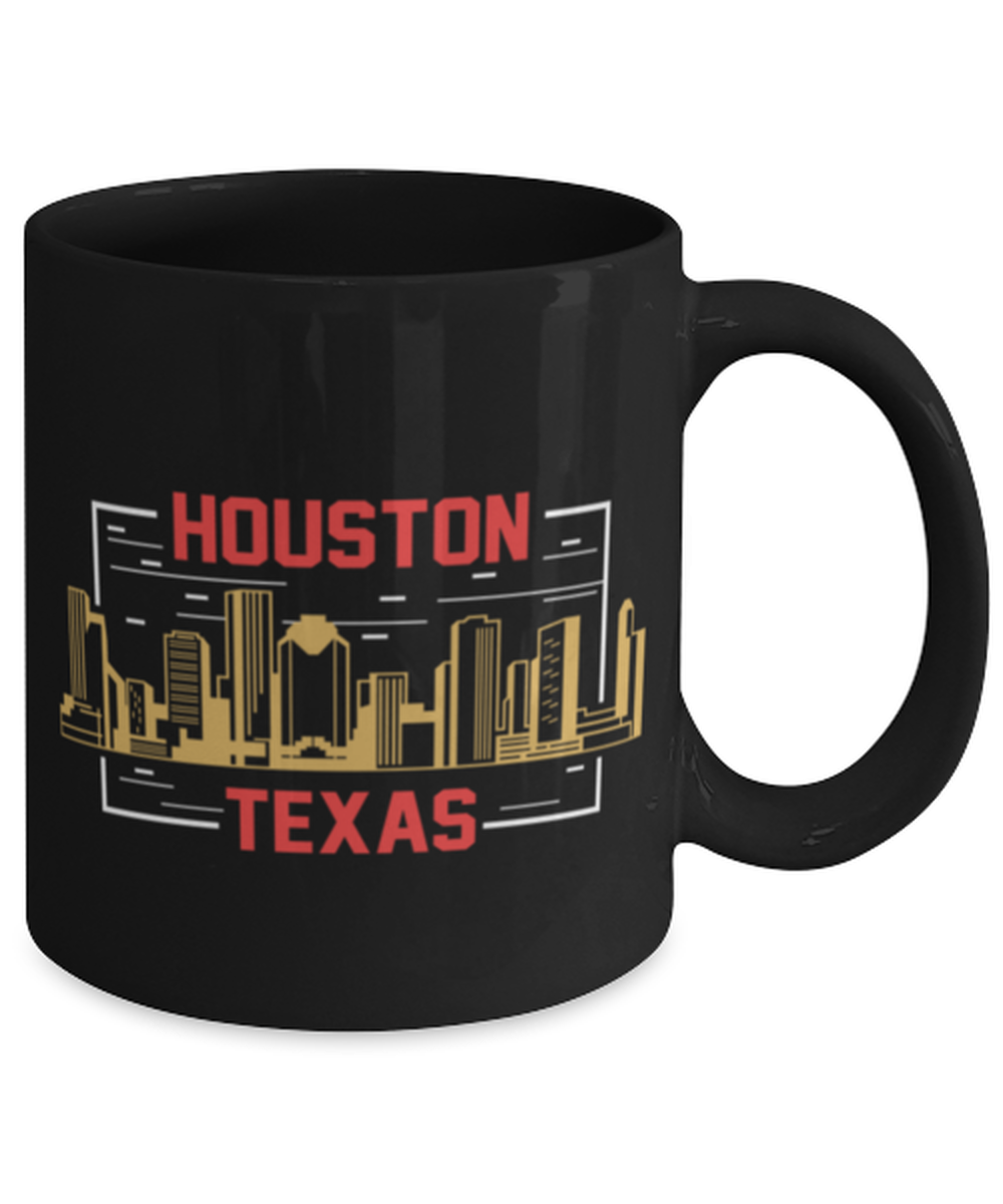 Houston, black Coffee Mug, Coffee Cup 11oz. Model 60082