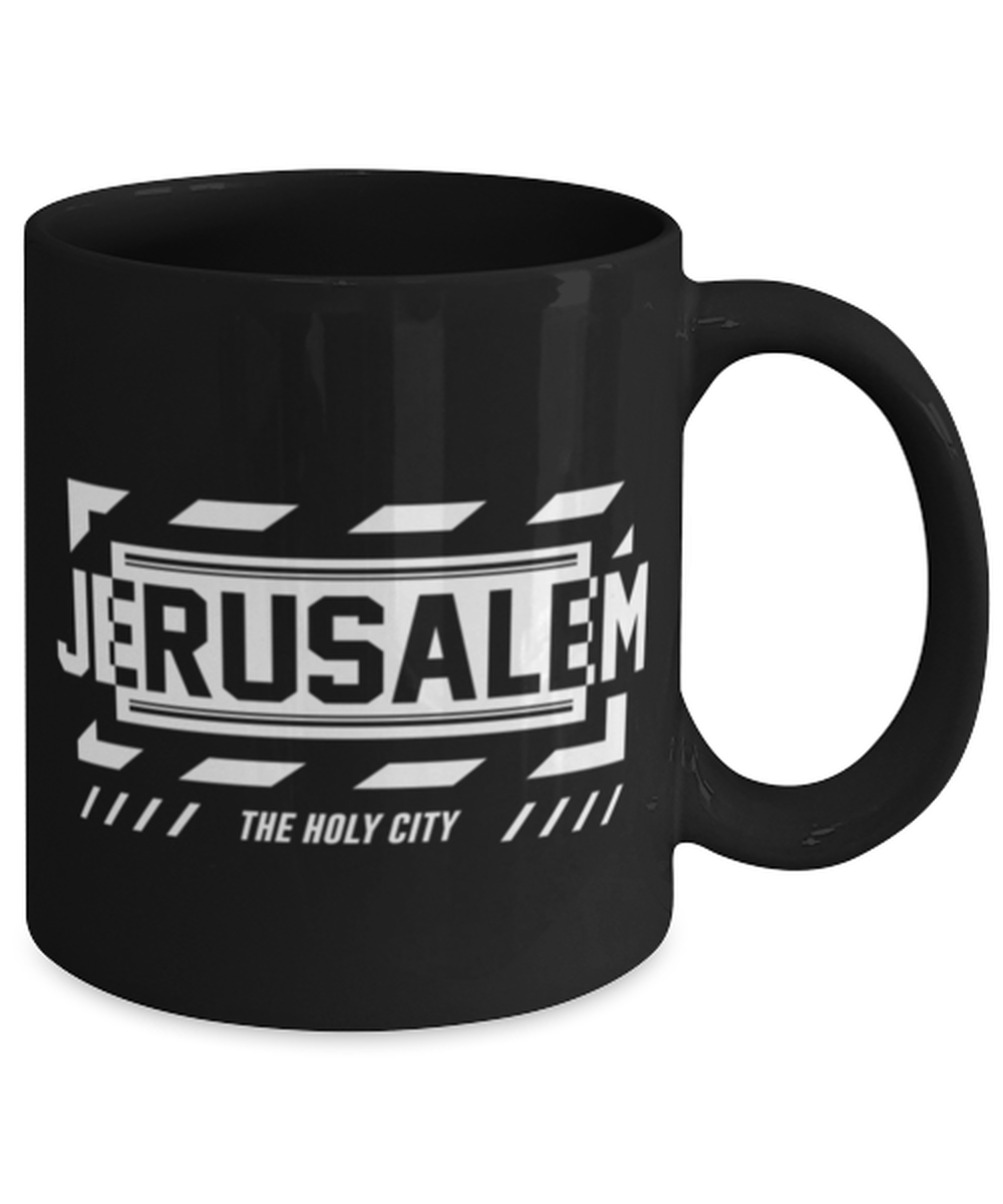 Jerusalem, black Coffee Mug, Coffee Cup 11oz. Model 60082